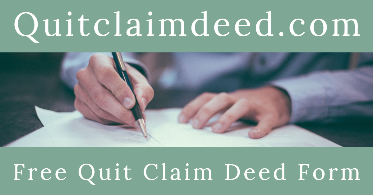 and Free Guide, Quitclaim Form, Quitclaim Deed Example - ...