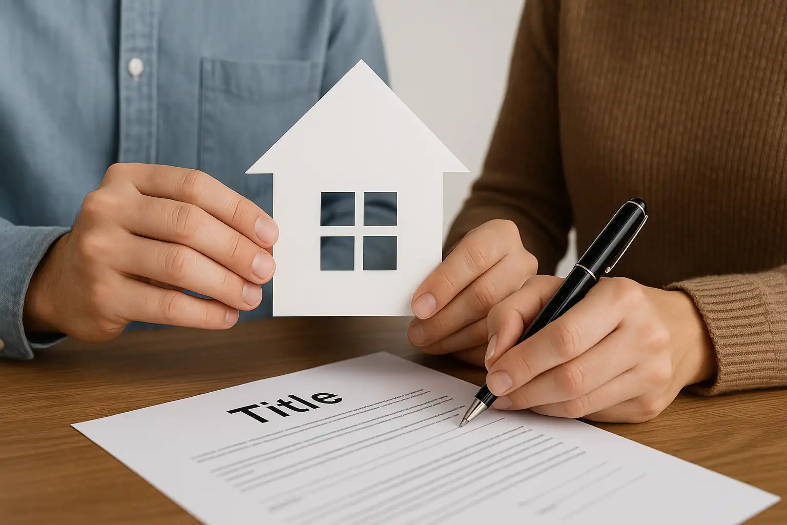 adding your spouse to your house title