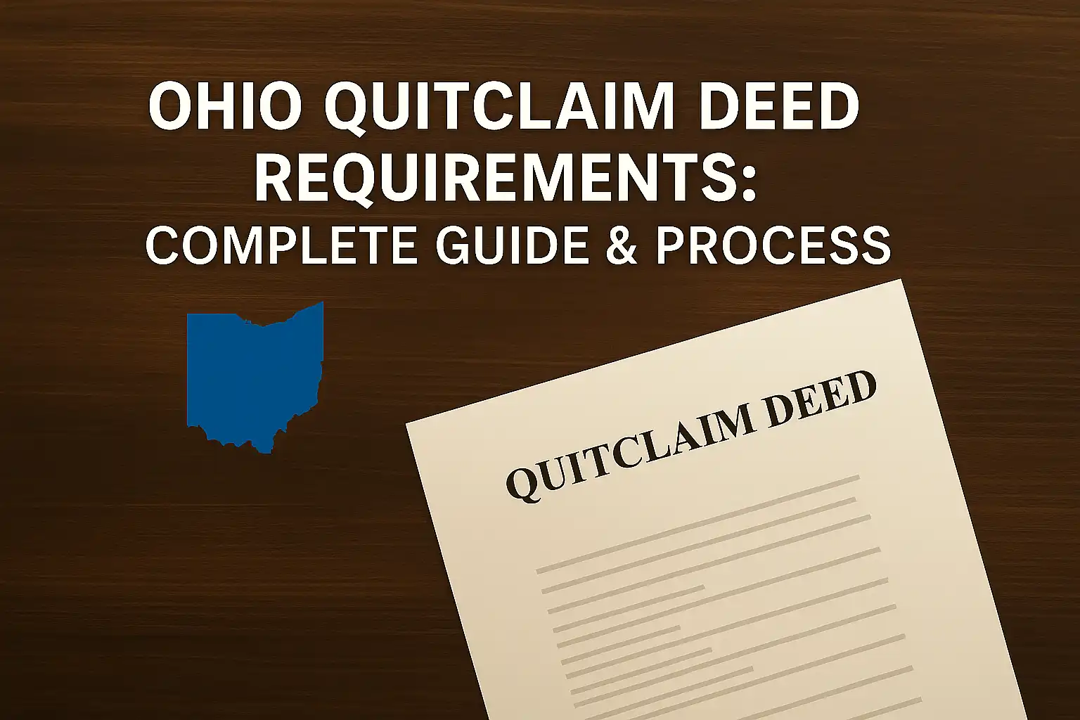 Ohio Quitclaim Deed Guide